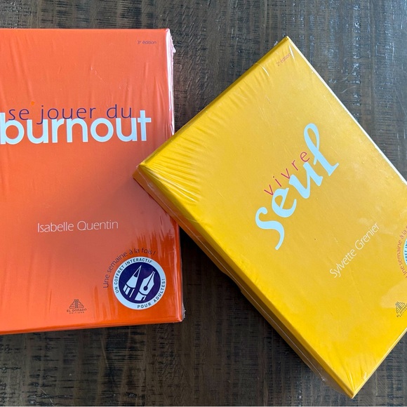 *NEW* 2 Sets of Boxed Discovery Cards (cello-wrapped; sturdy gift boxes; French) - Picture 1 of 8